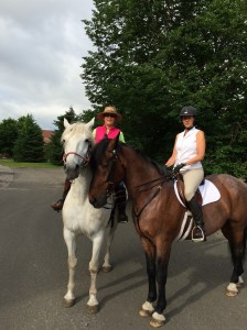 Oz & Bea plot their ride