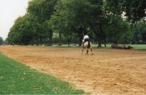 Heading towards Queen Elizabeth's Gate at Hyde Park Corner