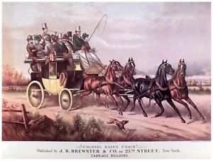 Brewster Carriages, built in the 19th Century, were the finest in the world 